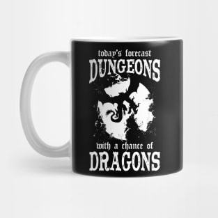 Funny DnD Weather Forecast Mug